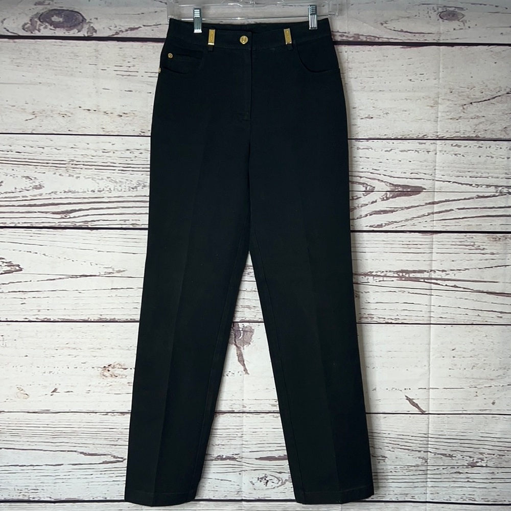 St. John Sport black casual pant